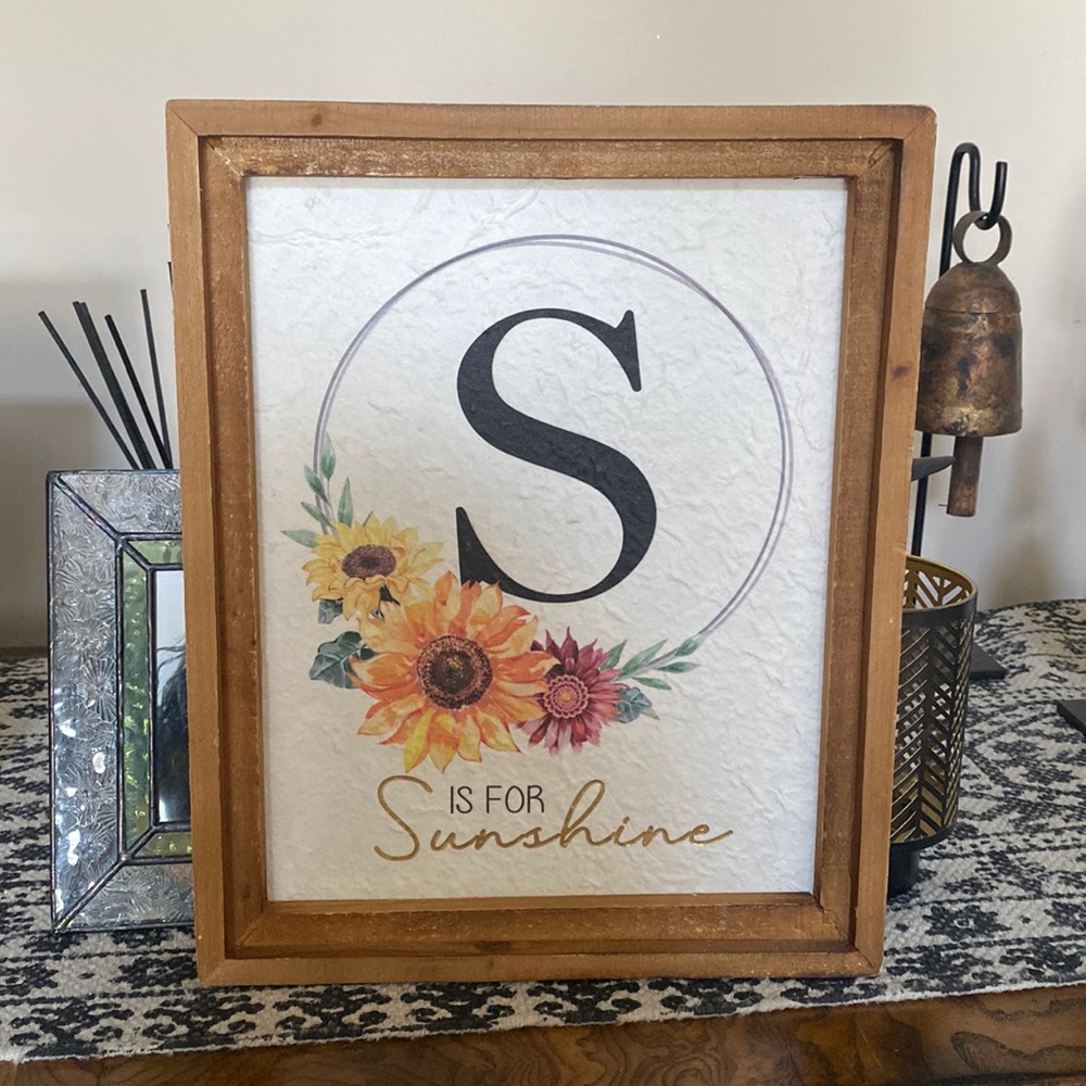 Sunflower Wall Art